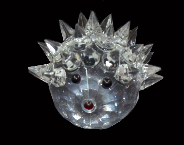 ХН54-1 Ёжик 4х3,3х3,5 см прозрачный